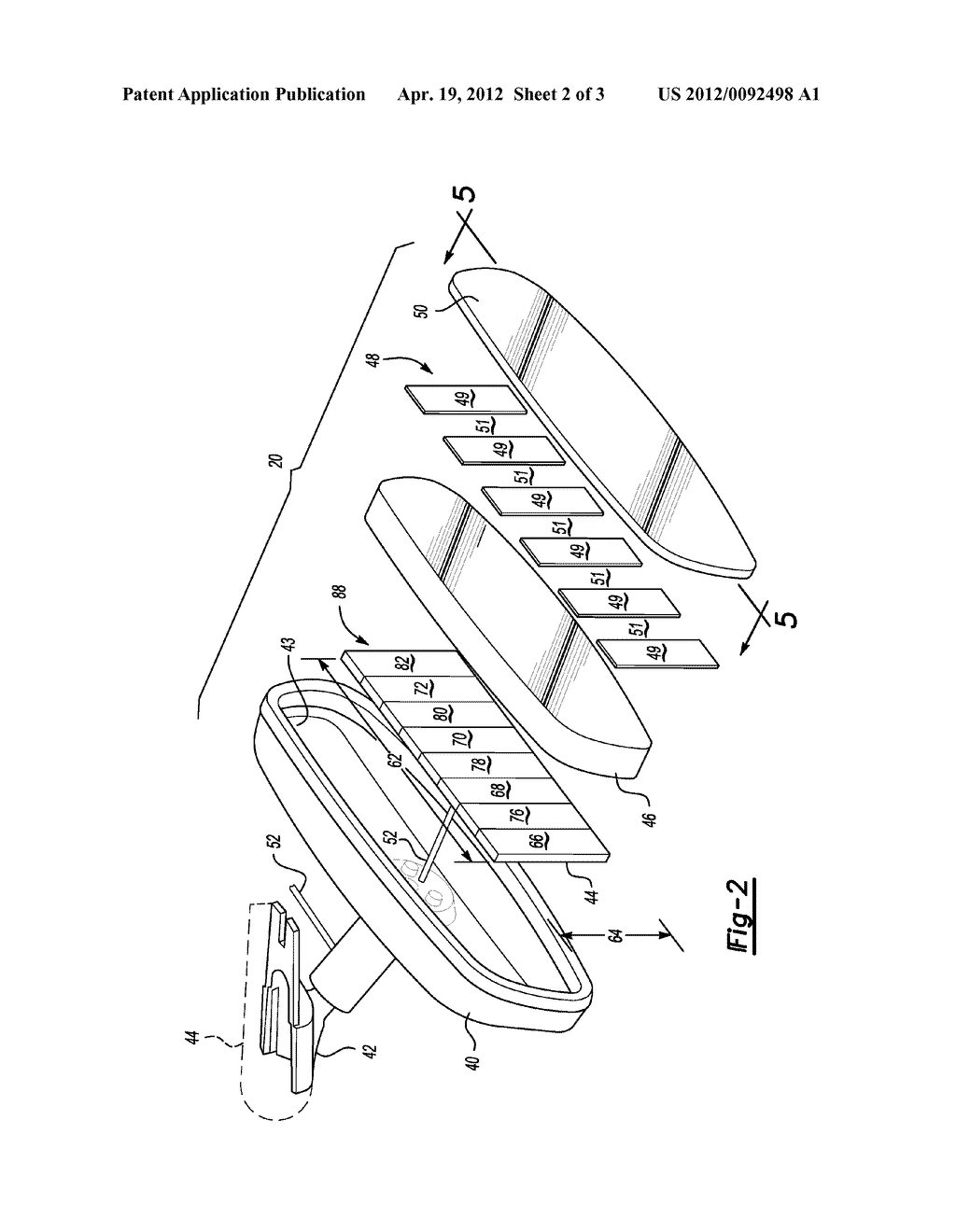 THREE-DIMENSIONAL MIRROR DISPLAY SYSTEM FOR A VEHICLE AND METHOD - diagram, schematic, and image 03