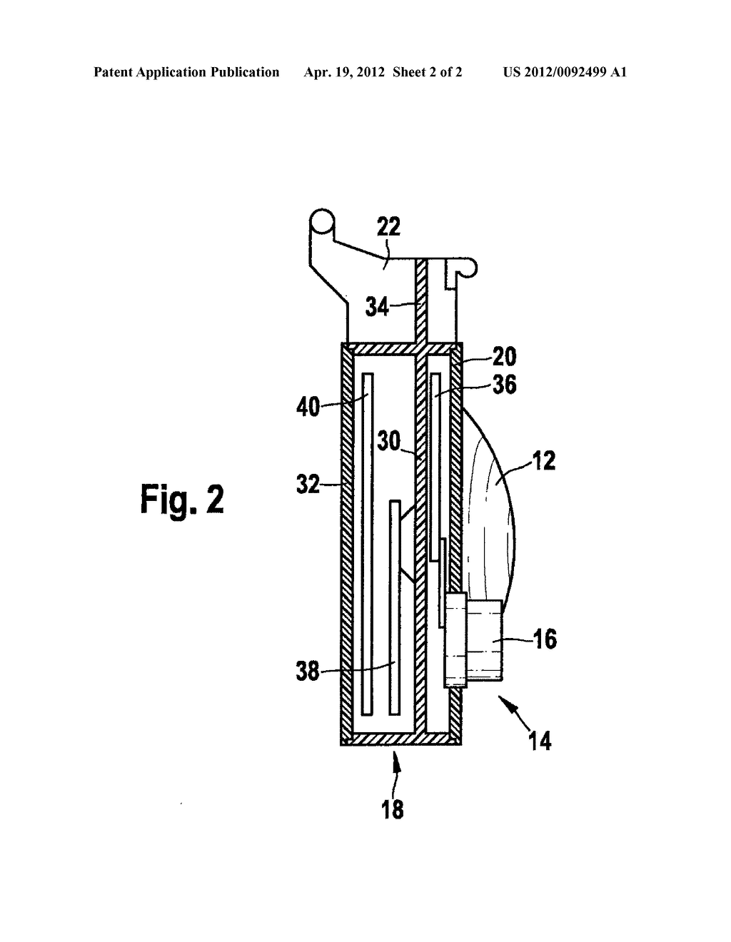 SENSOR ASSEMBLY FOR DRIVER ASSISTANCE SYSTEMS IN MOTOR VEHICLES - diagram, schematic, and image 03