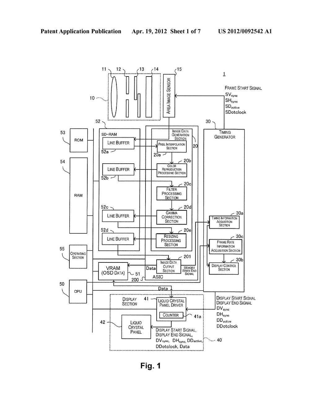 TIMING GENERATOR, IMAGING DEVICE, AND DOT-CLOCK OUTPUT METHOD - diagram, schematic, and image 02