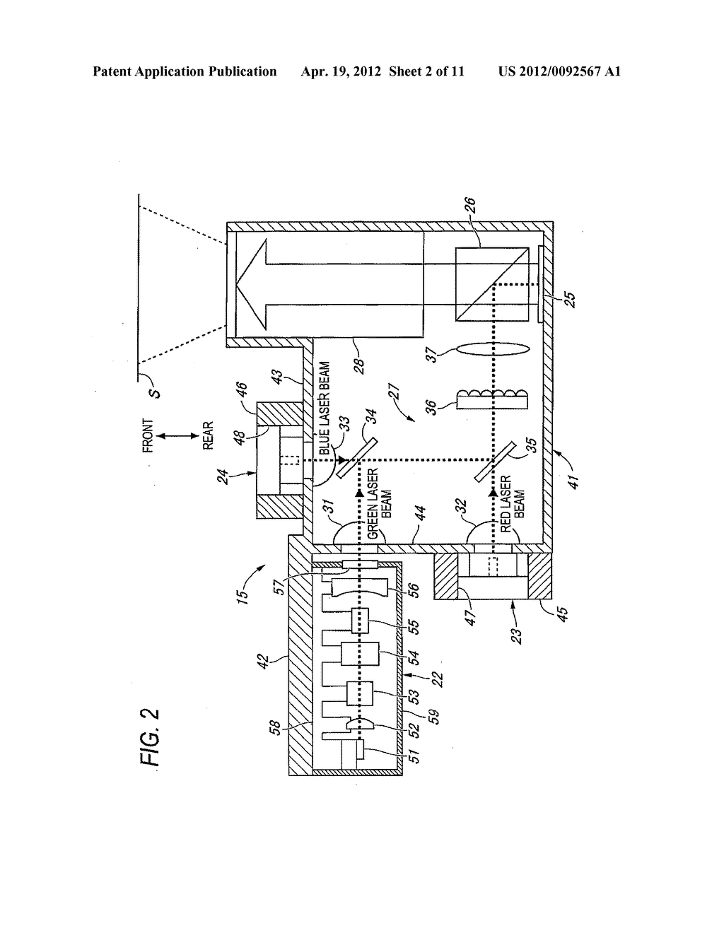 IMAGE DISPLAY DEVICE AND INFORMATION PROCESSING APPARATUS INCLUDING THE     SAME - diagram, schematic, and image 03