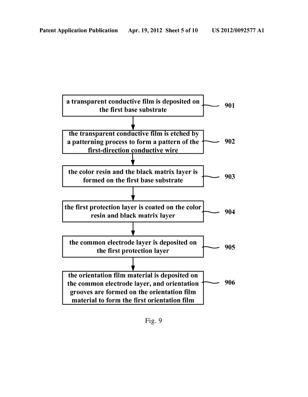 ELECTROMAGNETIC INDUCTION TYPE LC PANEL AND METHOD FOR MANUFACTURING THE     SAME AND LCD DEVICE - diagram, schematic, and image 06