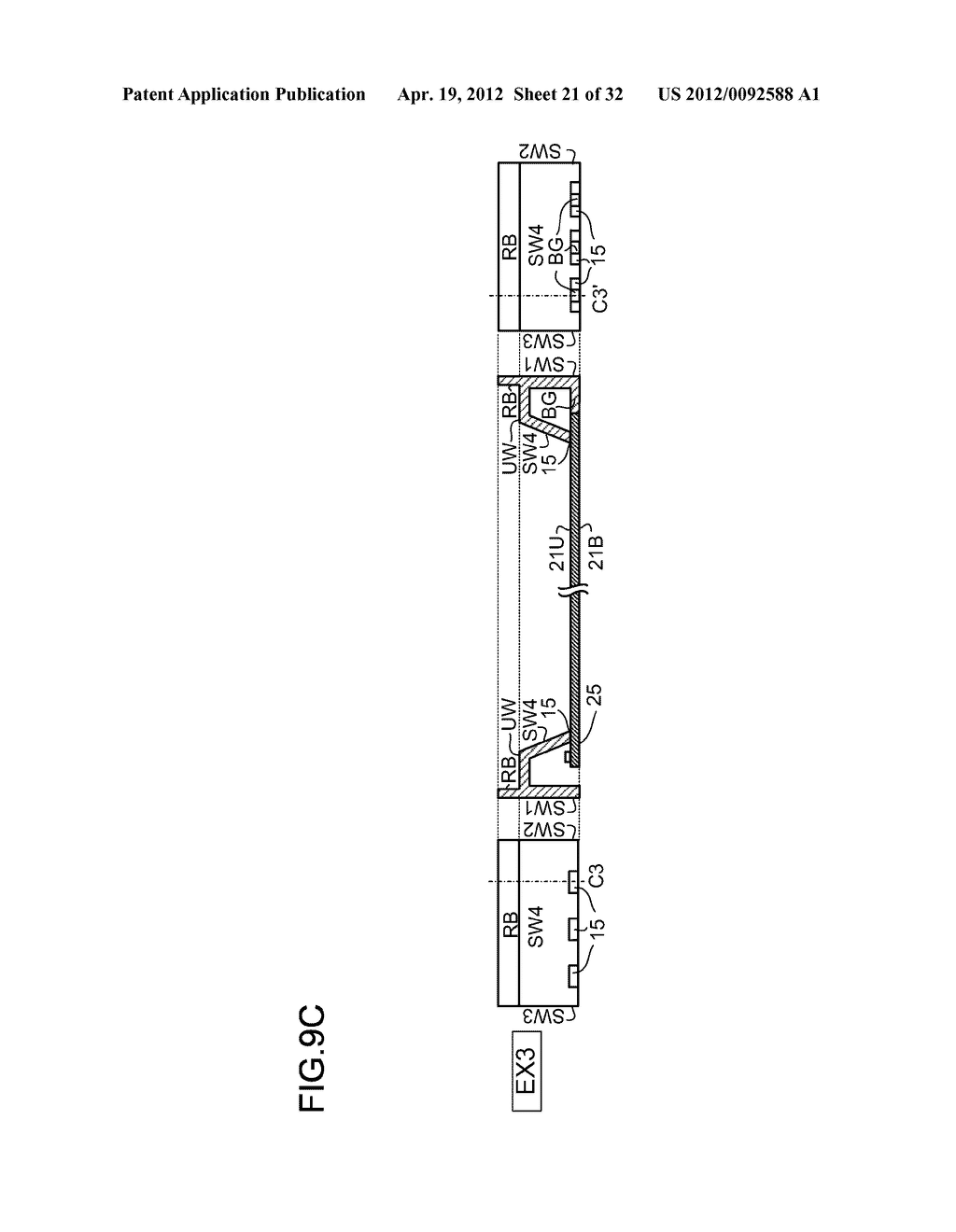 ILLUMINATING DEVICE, DISPLAY DEVICE, AND TELEVISION RECEIVER - diagram, schematic, and image 22