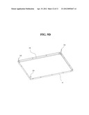 OPTICAL SENSING FRAME AND DISPLAY DEVICE THEREWITH diagram and image