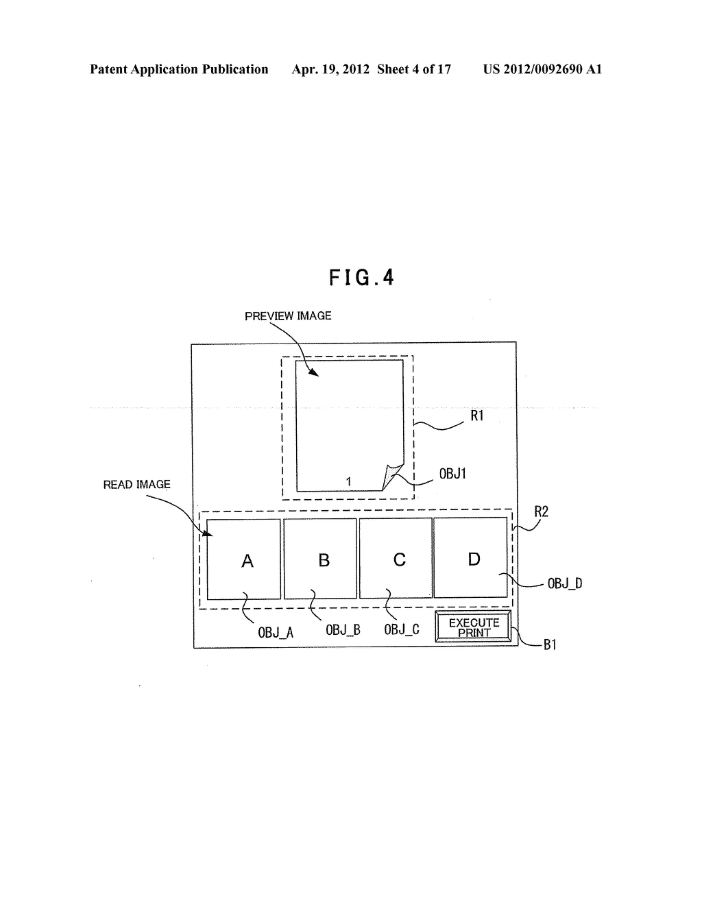 PRINT SETTING APPARATUS, IMAGE FORMING APPARATUS, PRINT PREVIEW DISPLAY     METHOD - diagram, schematic, and image 05