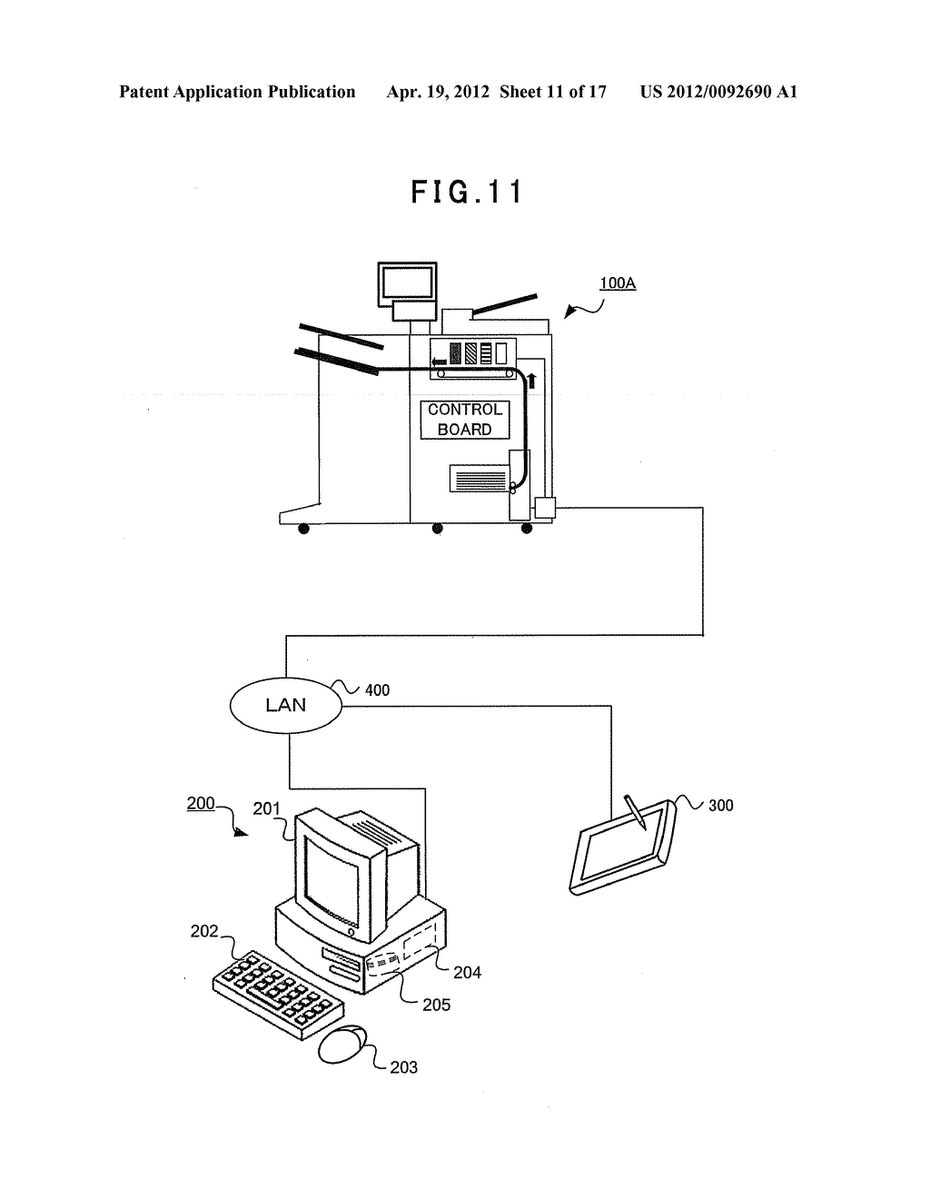 PRINT SETTING APPARATUS, IMAGE FORMING APPARATUS, PRINT PREVIEW DISPLAY     METHOD - diagram, schematic, and image 12