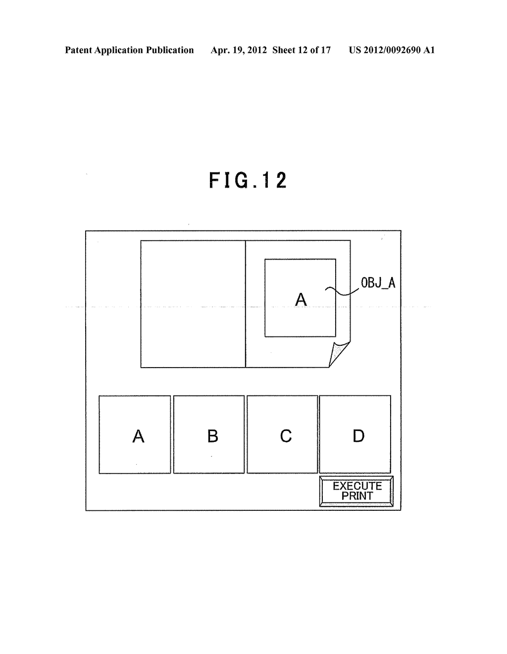 PRINT SETTING APPARATUS, IMAGE FORMING APPARATUS, PRINT PREVIEW DISPLAY     METHOD - diagram, schematic, and image 13