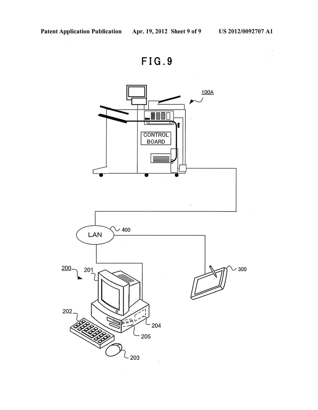 PRINT SETTING APPARATUS, IMAGE FORMING APPARATUS AND PRINT SETTING METHOD - diagram, schematic, and image 10