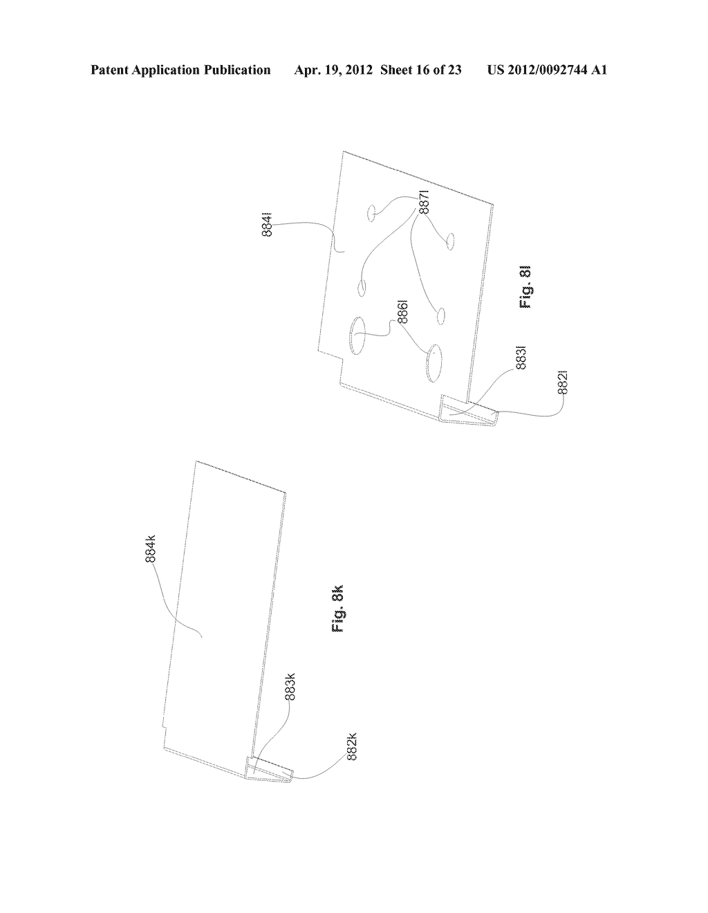 VEHICULAR REARVIEW MIRROR ELEMENTS AND ASSEMBLIES INCORPORATING THESE     ELEMENTS - diagram, schematic, and image 17