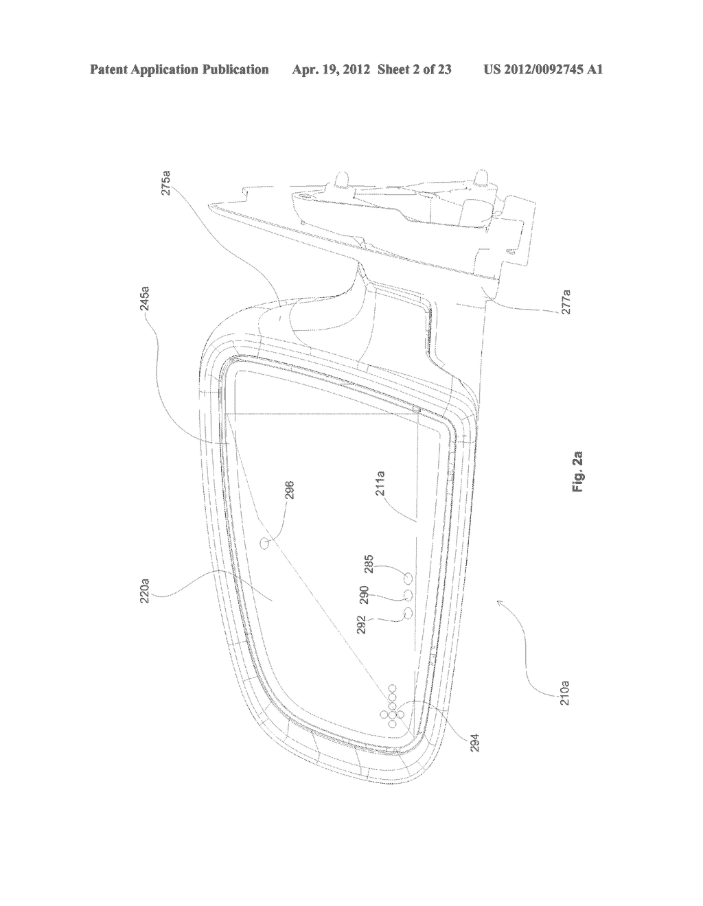 VEHICULAR REARVIEW MIRROR ELEMENTS AND ASSEMBLIES INCORPORATING THESE     ELEMENTS - diagram, schematic, and image 03