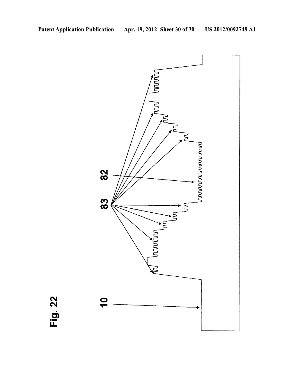 RADIATION EMITTING ELEMENT AND A METHOD OF PROVIDING IT - diagram, schematic, and image 31