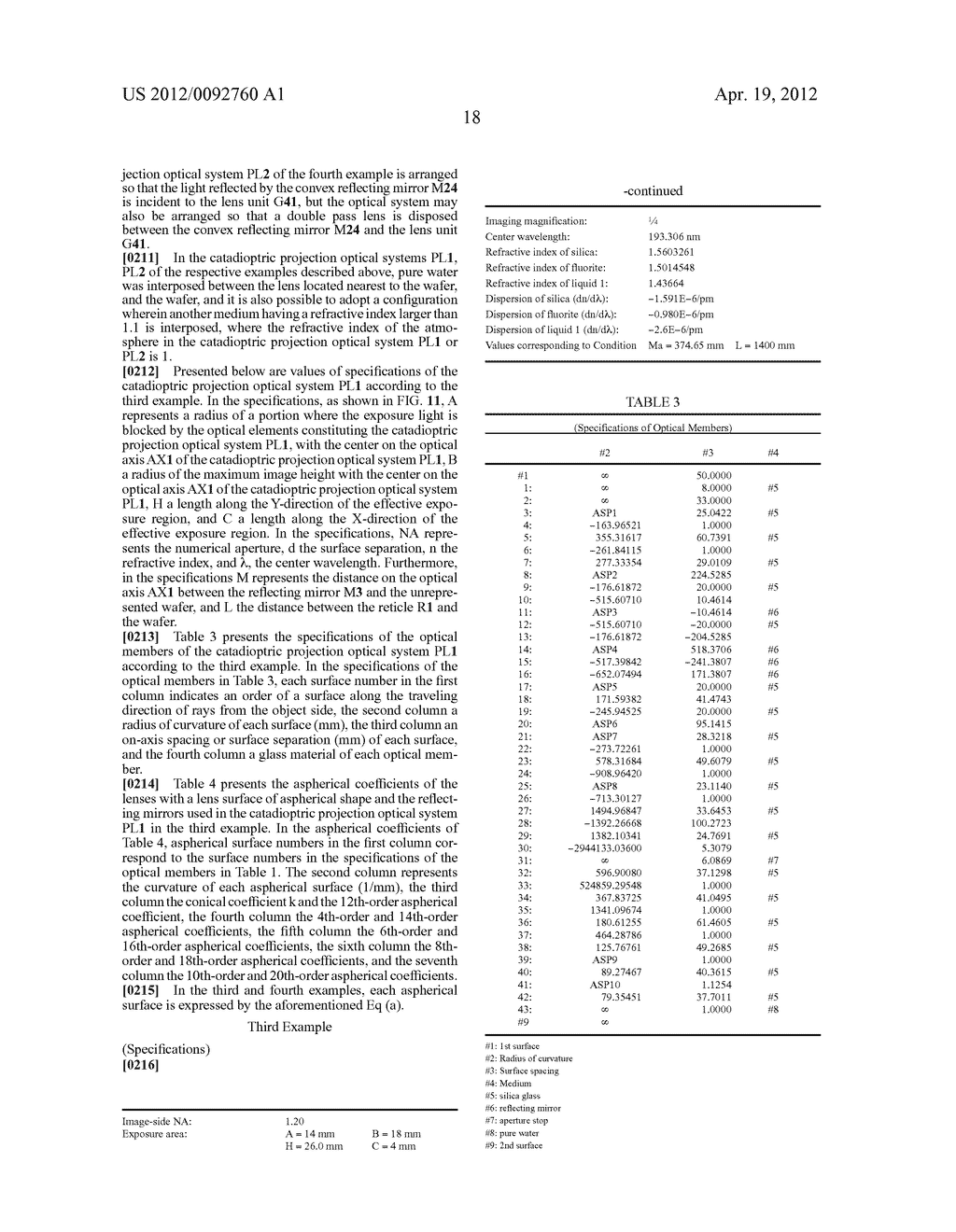 PROJECTION OPTICAL SYSTEM, EXPOSURE APPARATUS, AND EXPOSURE METHOD - diagram, schematic, and image 40