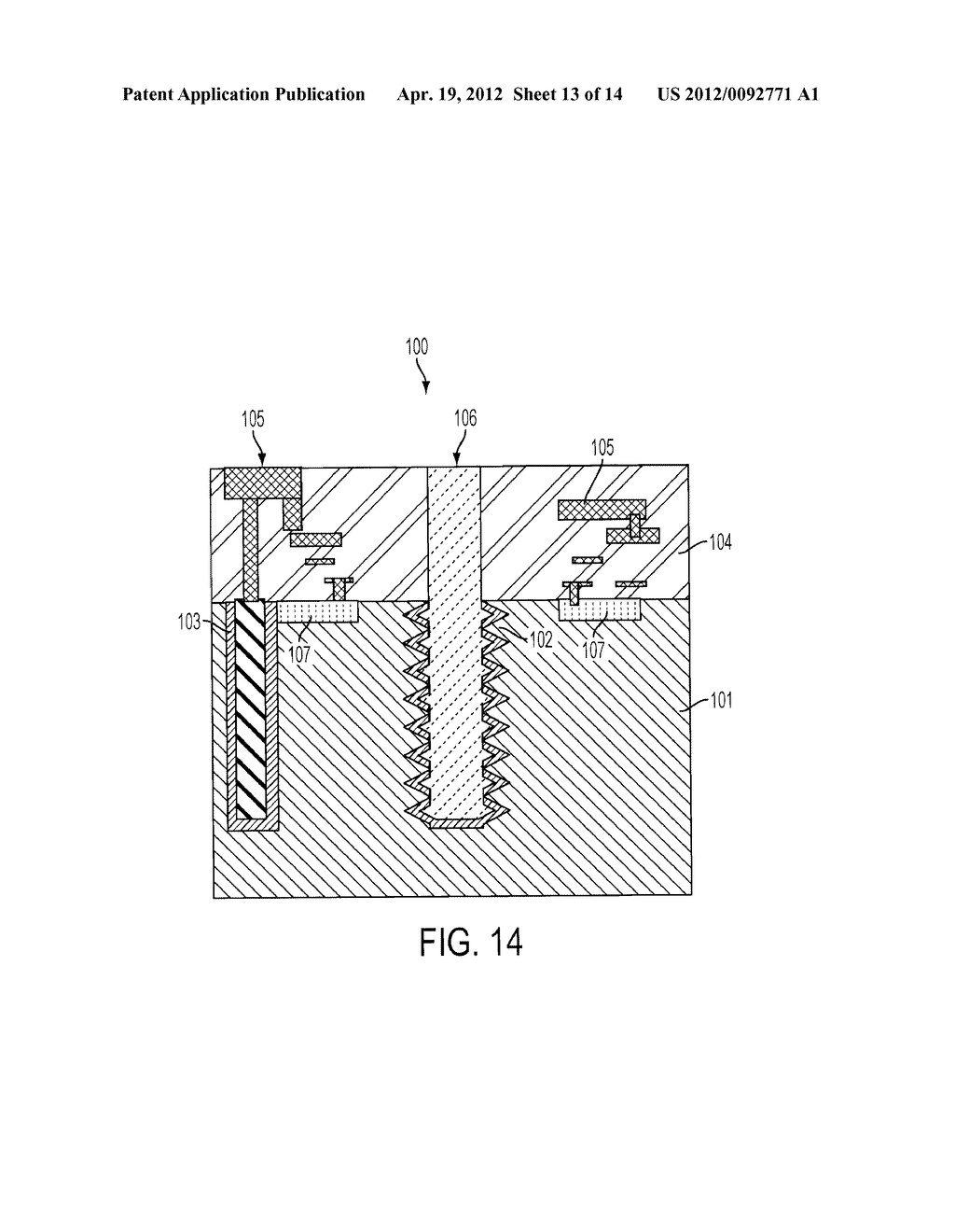 EMBEDDED VERTICAL OPTICAL GRATING FOR HETEROGENEOUS INTEGRATION - diagram, schematic, and image 14