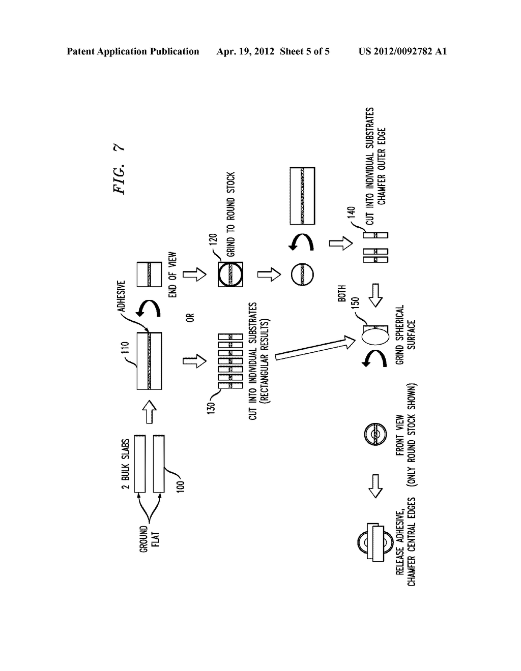 Split Spherical Mirror Configuration for Optical Multipass Cell - diagram, schematic, and image 06