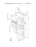 PATTERNED PERPENDICULAR MAGNETIC RECORDING DISK DRIVE AND MEDIUM WITH     PATTERNED EXCHANGE BRIDGE LAYER BELOW THE DATA ISLANDS diagram and image