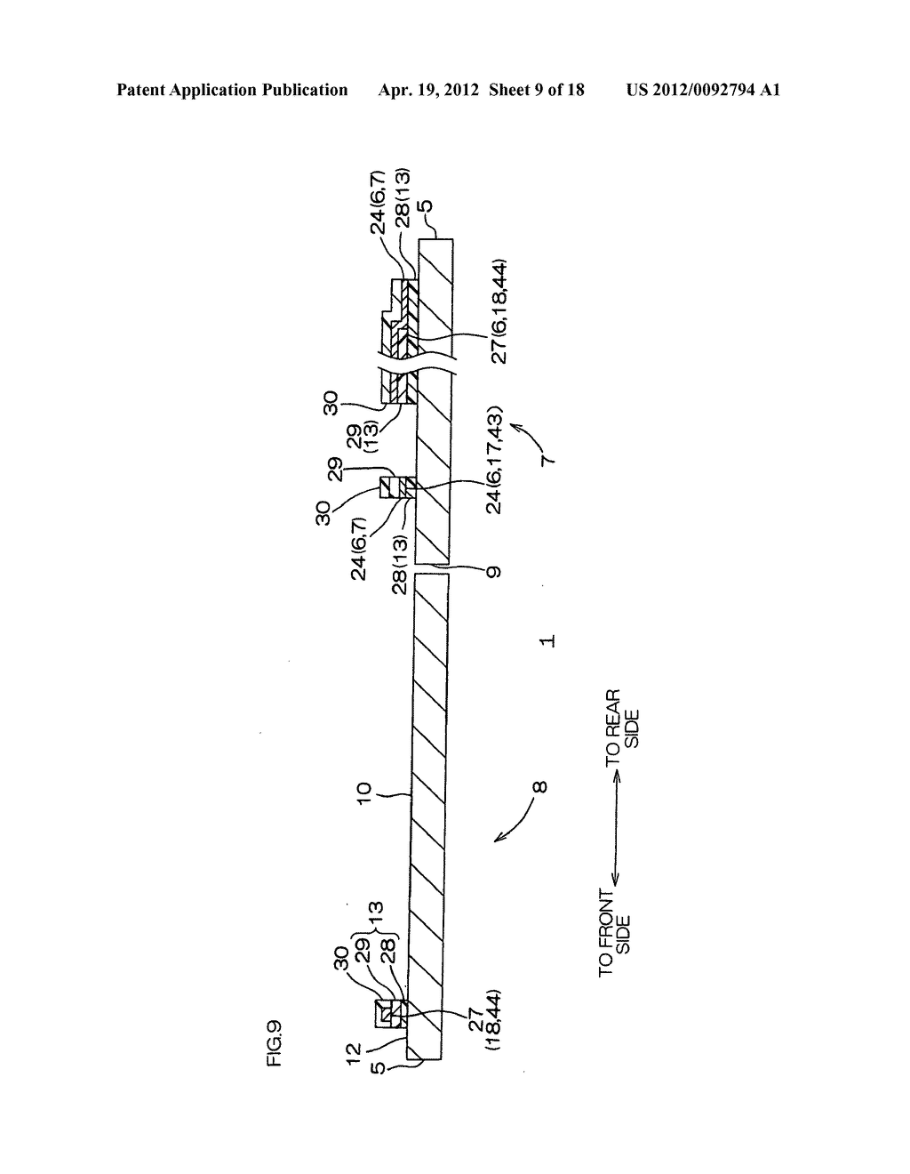 Suspension board with circuit and producing method thereof - diagram, schematic, and image 10