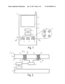 ELECTRONIC DEVICE HAVING A HIDDEN INPUT KEY AND METHOD OF MANUFACTURING AN     ELECTRONIC DEVICE diagram and image