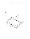 LOW COST HIGH PERFORMANCE INJECTION MOLDED HARD DRIVE TOP COVER diagram and image