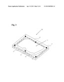 LOW COST HIGH PERFORMANCE INJECTION MOLDED HARD DRIVE TOP COVER diagram and image