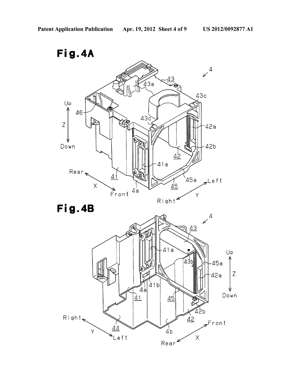 LAMP HOLDER, LAMP UNIT, AND VIDEO PROJECTOR - diagram, schematic, and image 05