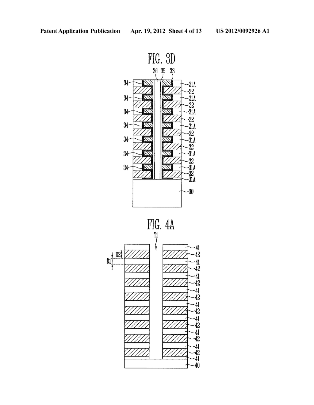 THREE DIMENSIONAL NON-VOLATILE MEMORY DEVICE AND METHOD OF MANUFACTURING     THE SAME - diagram, schematic, and image 05