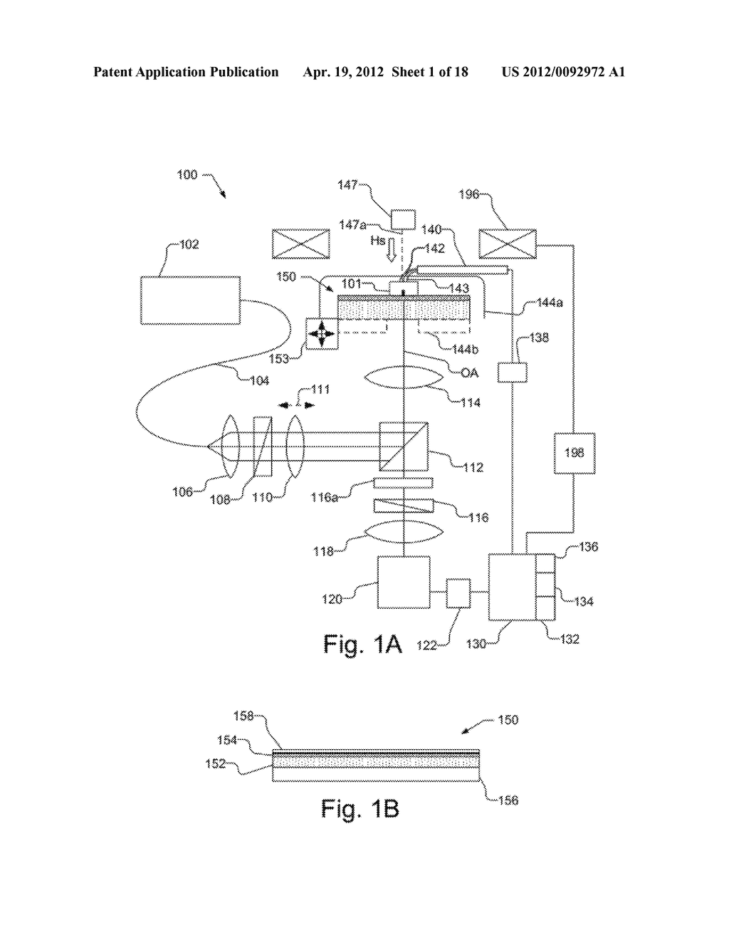 MAGNETO-OPTIC WRITE-HEAD CHARACTERIZATION USING THE RECORDING MEDIUM AS A     TRANSDUCER LAYER - diagram, schematic, and image 02