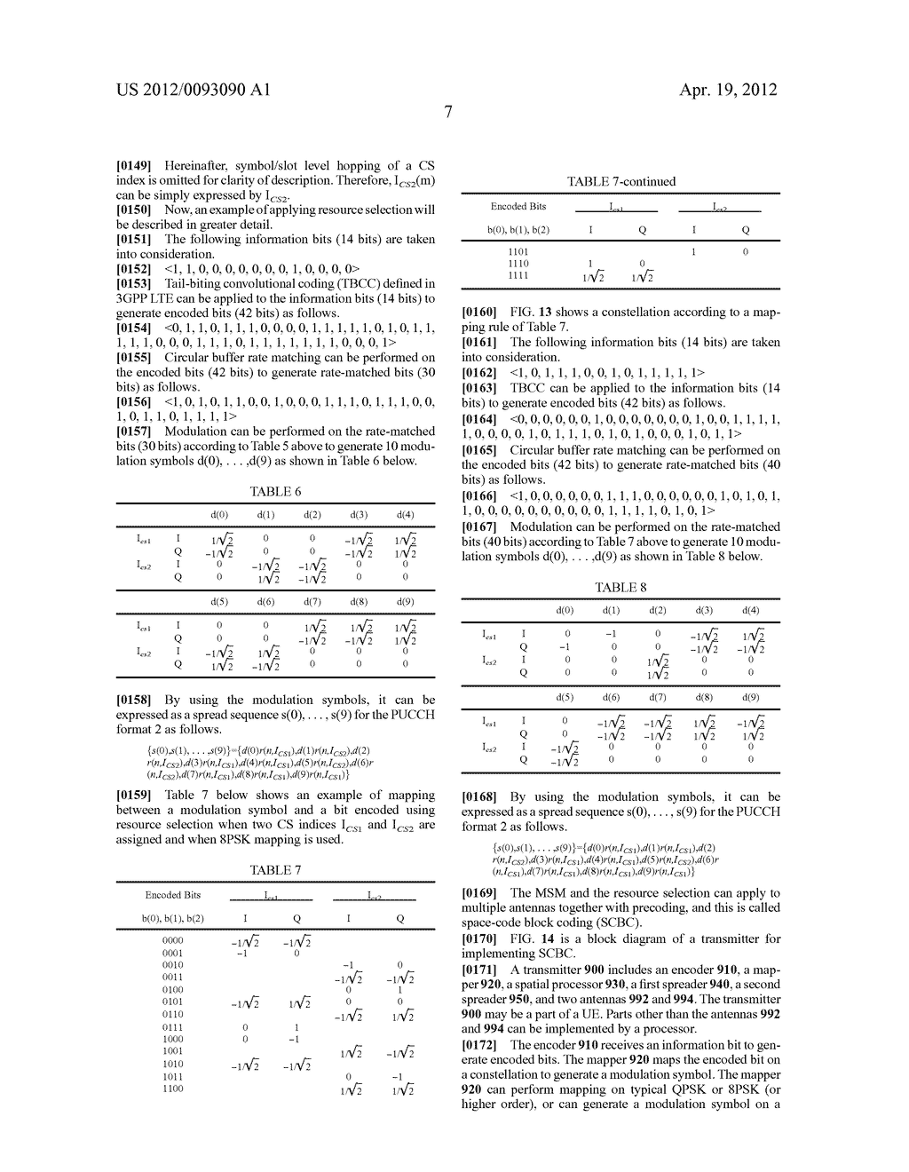 METHOD AND APPARATUS FOR UPLINK TRANSMISSION IN MULTI-ANTENNA SYSTEM - diagram, schematic, and image 44