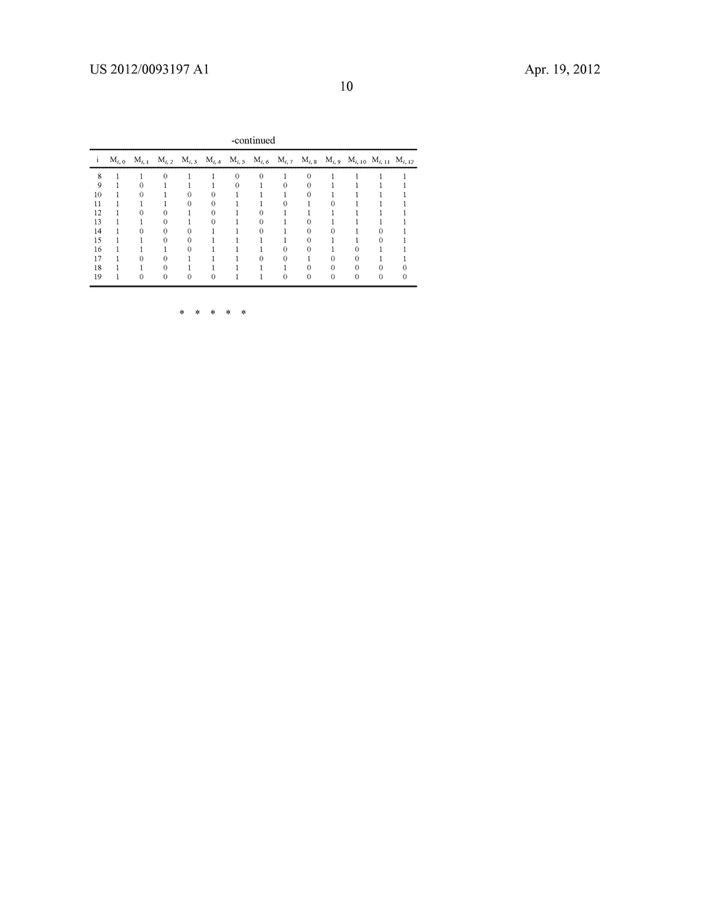 METHOD AND APPARATUS FOR TRANSMITTING ENCODED SIGNALS WITH FREQUENCY     HOPPING ENVIRONMENT - diagram, schematic, and image 27