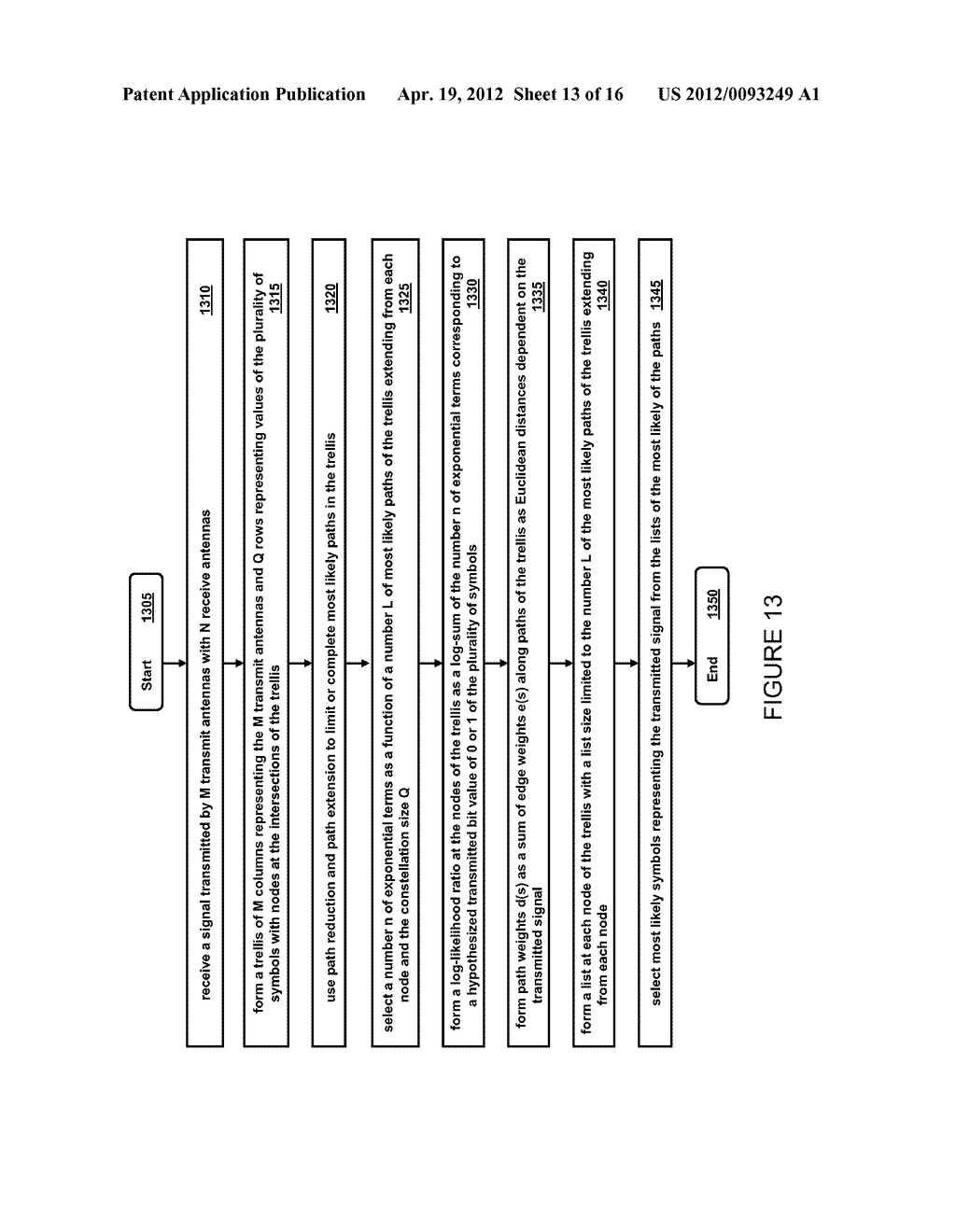 Apparatus and Method for Trellis-Based Detection in a Communication System - diagram, schematic, and image 14