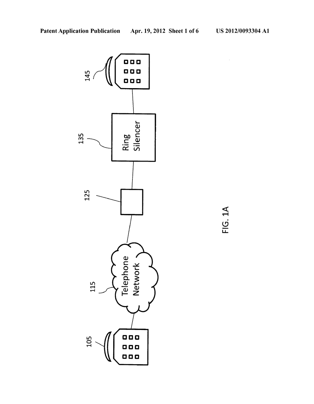 METHOD AND APPARATUS FOR SELECTIVE SILENCING OF TELEPHONE RINGING - diagram, schematic, and image 02