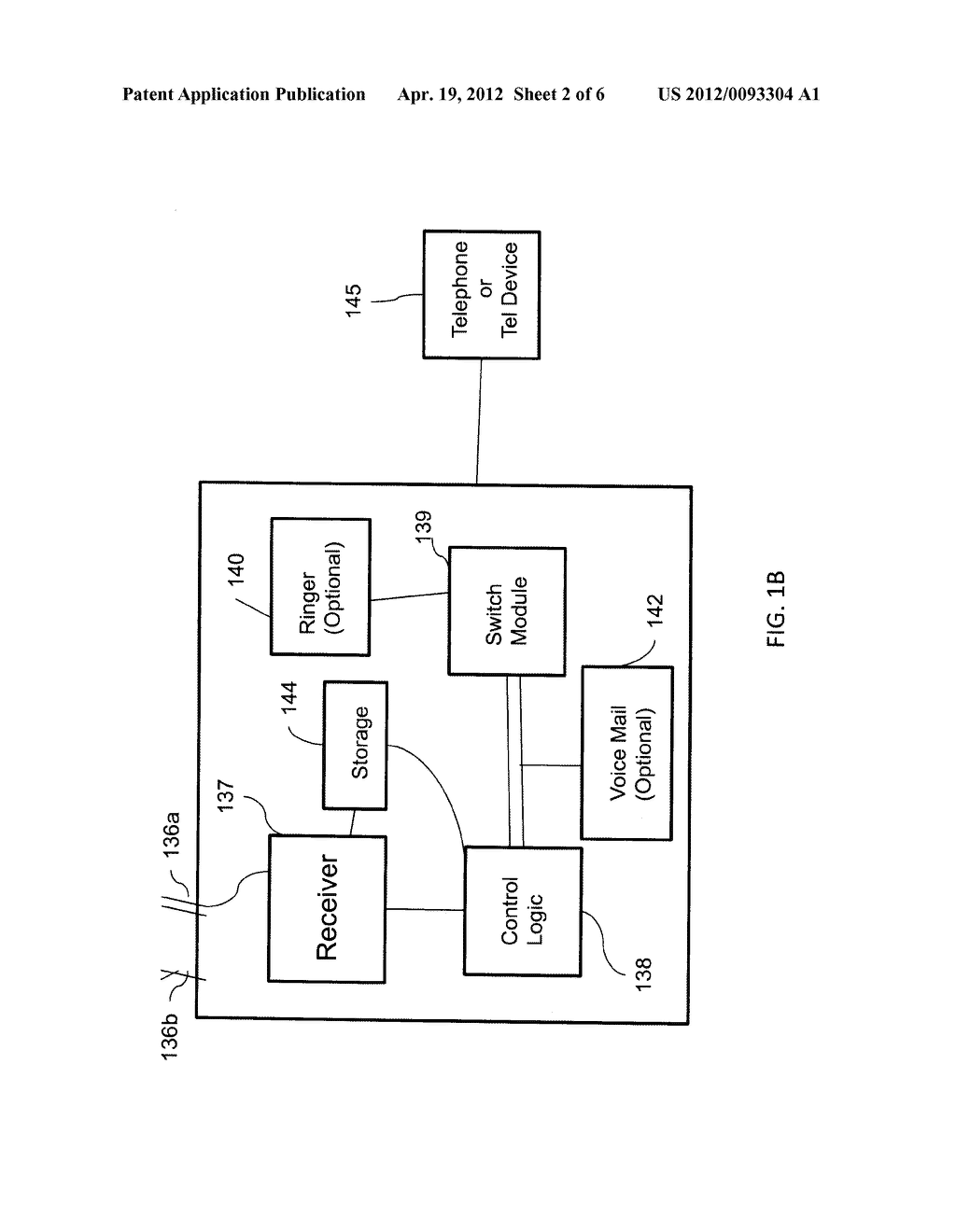 METHOD AND APPARATUS FOR SELECTIVE SILENCING OF TELEPHONE RINGING - diagram, schematic, and image 03