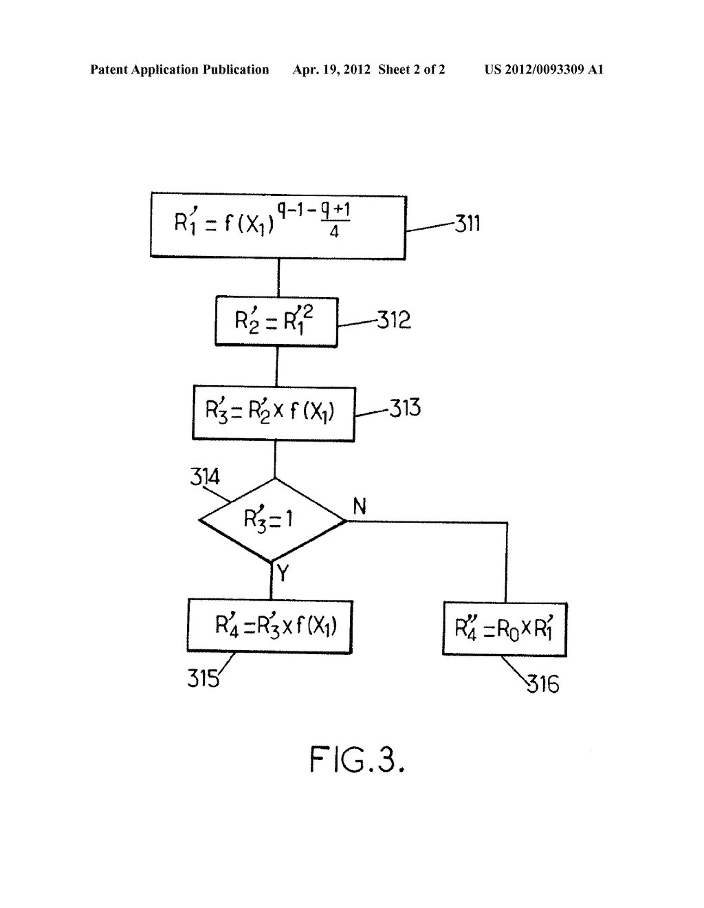 CRYPTOGRAPHY ON A SIMPLIFIED ELLIPTICAL CURVE - diagram, schematic, and image 03