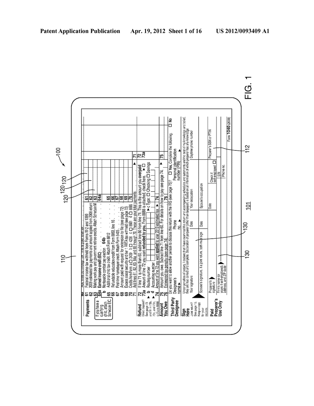 SYSTEMS, METHODS, AND COMPUTER-READABLE MEDIA FOR CAPTURING A SIGNATURE     FOR USE IN A DOCUMENT - diagram, schematic, and image 02