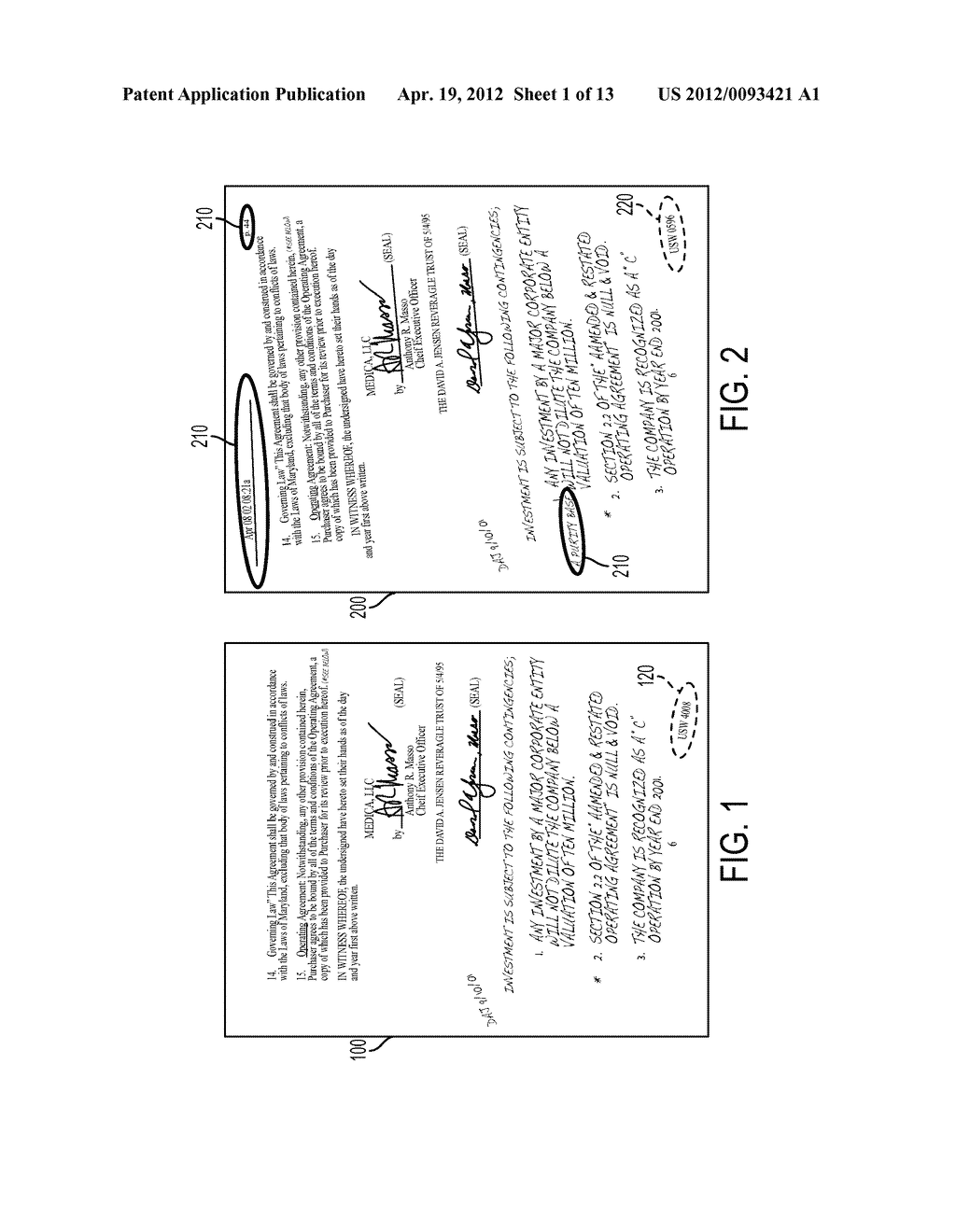 DETECTION OF DUPLICATE DOCUMENT CONTENT USING TWO-DIMENSIONAL VISUAL     FINGERPRINTING - diagram, schematic, and image 02