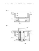 ROTATING APPARATUS CAPABLE OF IMPROVING THE ROTATION RELIABILITY EVEN     AFTER HAVING BEEN DOWNSIZED, AND METHOD FOR MANUFACTURING THE ROTATING     APPARATUS diagram and image