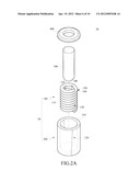 BELLOWS BEARING, AND BEARING ASSEMBLY STRUCTURE AND MINI ROTATING DEVICE     USING THE SAME diagram and image