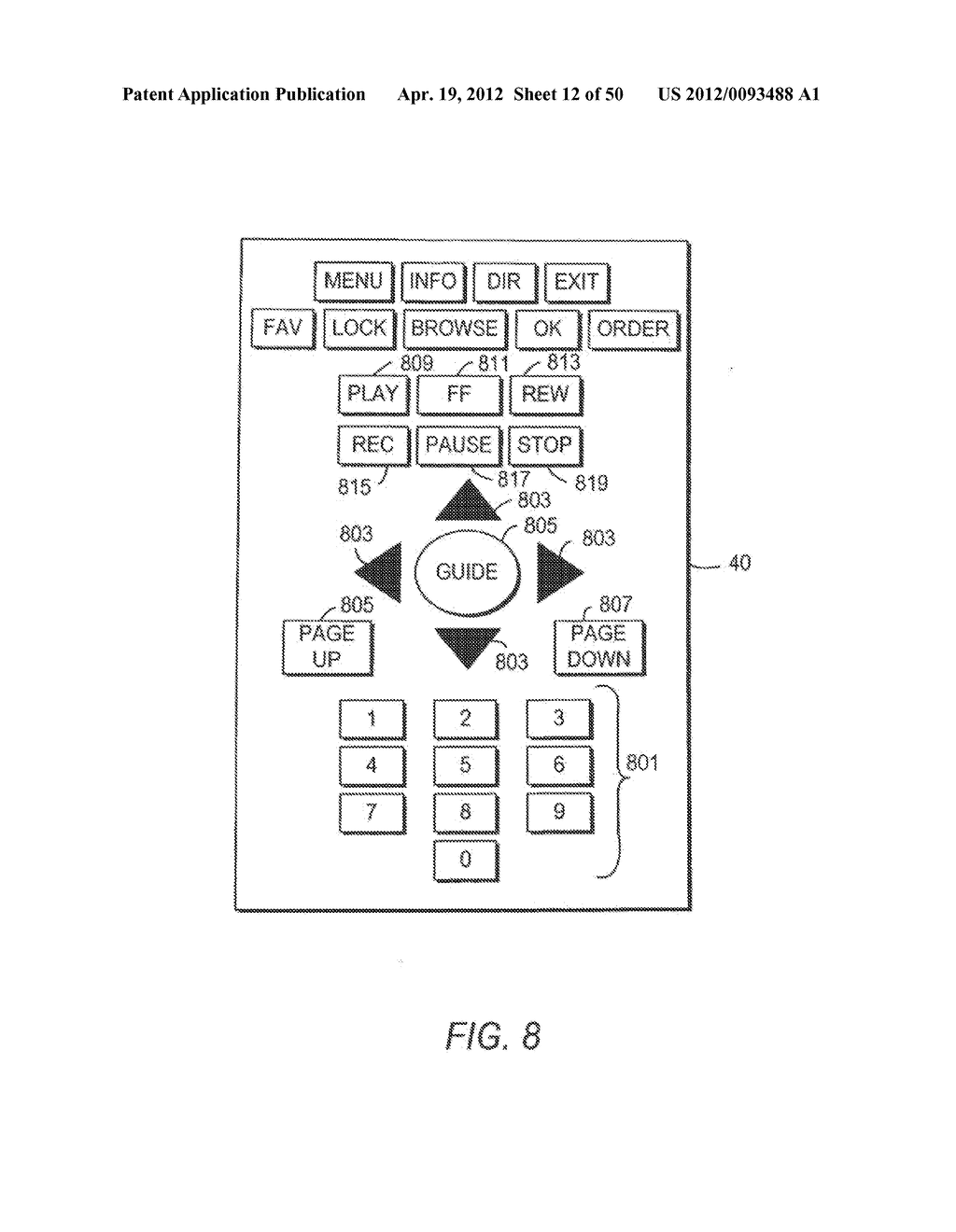 CLIENT-SERVER BASED INTERACTIVE TELEVISION GUIDE WITH SERVER RECORDING - diagram, schematic, and image 13