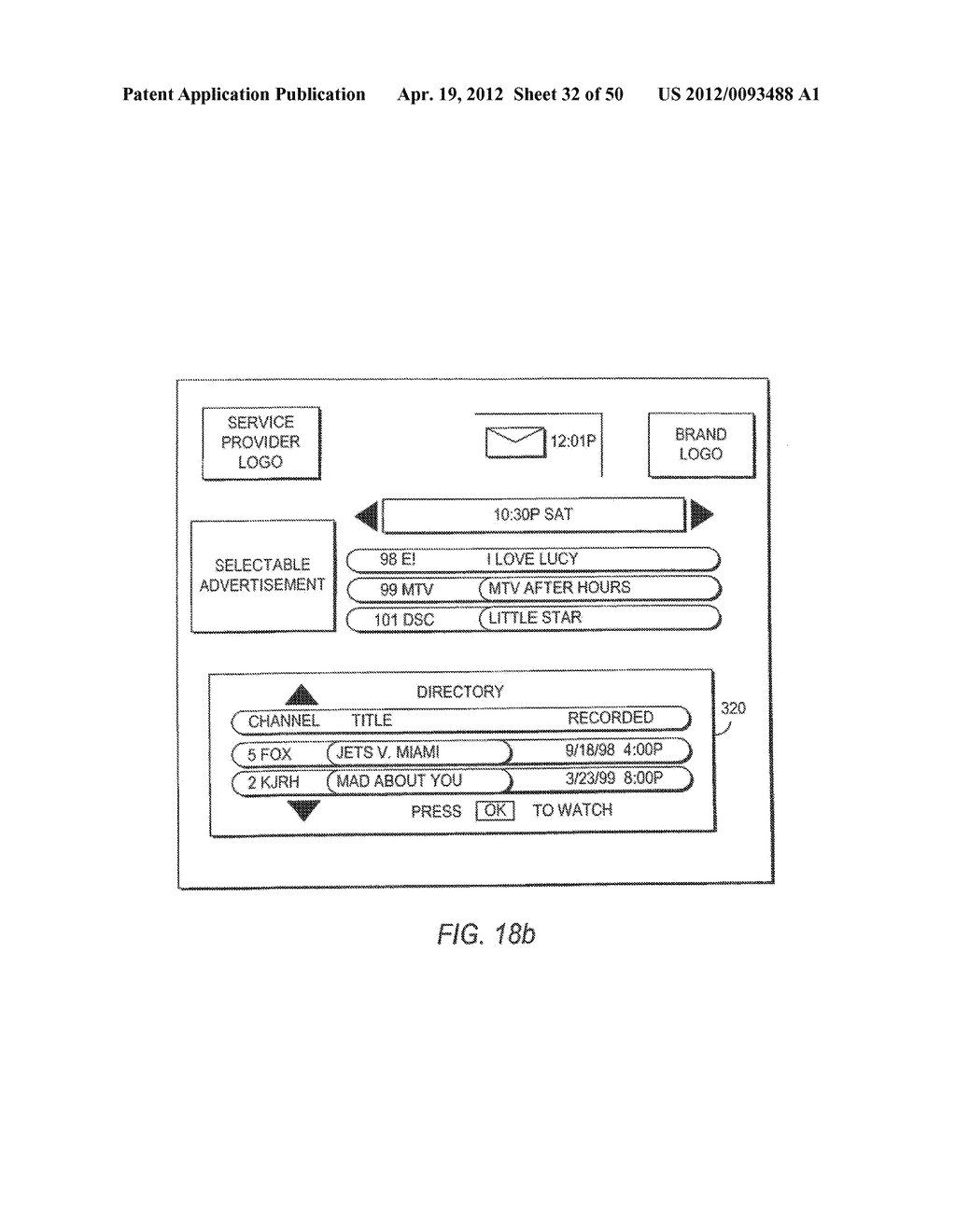 CLIENT-SERVER BASED INTERACTIVE TELEVISION GUIDE WITH SERVER RECORDING - diagram, schematic, and image 33