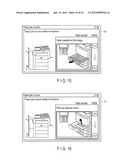 IMAGE FORMING APPARATUS AND GUIDANCE DISPLAY METHOD IN THE IMAGE FORMING     APPARATUS diagram and image