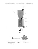  COMPOUND MATERIAL COMPRISING A METAL AND NANO PARTICLES AND A METHOD FOR     PRODUCING THE SAME diagram and image