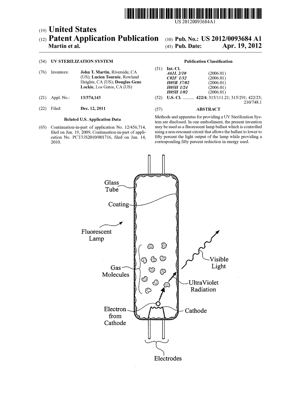 UV sterilization system - diagram, schematic, and image 01