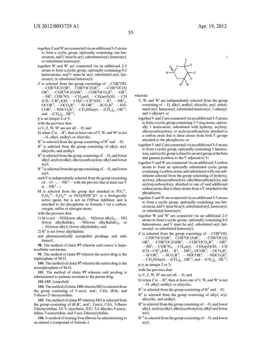 NOVEL PHOSPHORUS-CONTAINING PRODRUGS - diagram, schematic, and image 56