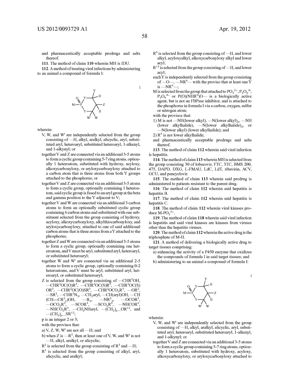 NOVEL PHOSPHORUS-CONTAINING PRODRUGS - diagram, schematic, and image 59