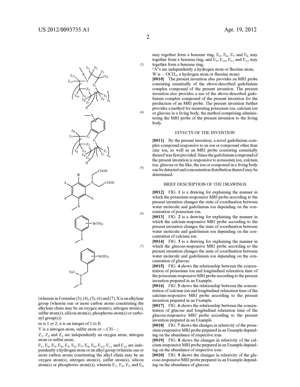 COMPLEX COMPOUND AND MRI PROBE MADE OF SAME - diagram, schematic, and image 09