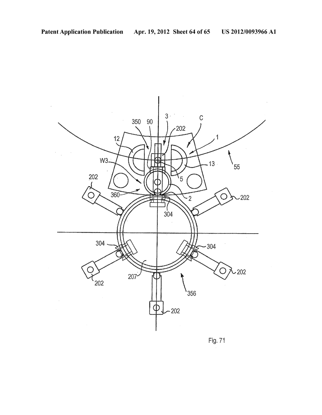 APPARATUSES AND METHODS FOR MANUFACTURING CONTAINERS - diagram, schematic, and image 65