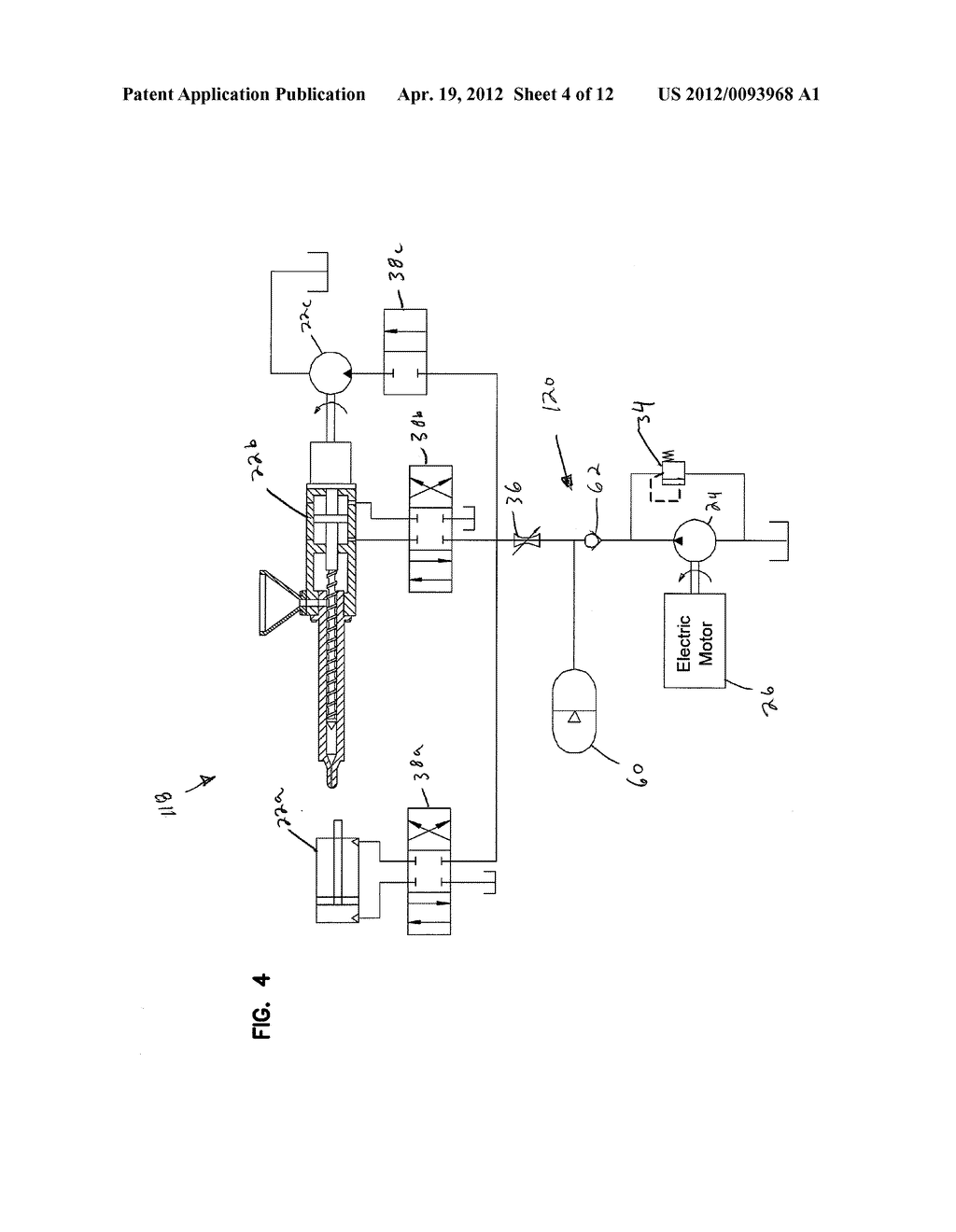 HYDRAULIC DRIVE CIRCUIT WITH PARALLEL ARCHITECTURED ACCUMULATOR - diagram, schematic, and image 05