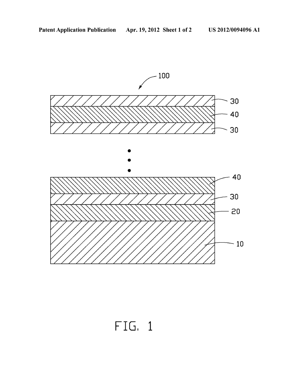 COATED ARTICLE AND METHOD FOR MAKING THE SAME - diagram, schematic, and image 02