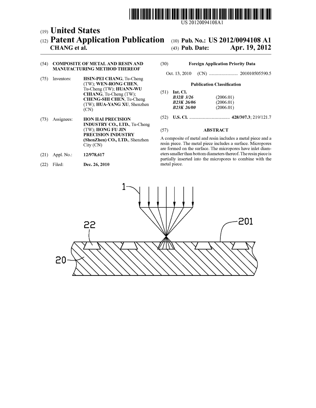 COMPOSITE OF METAL AND RESIN AND MANUFACTURING METHOD THEREOF - diagram, schematic, and image 01