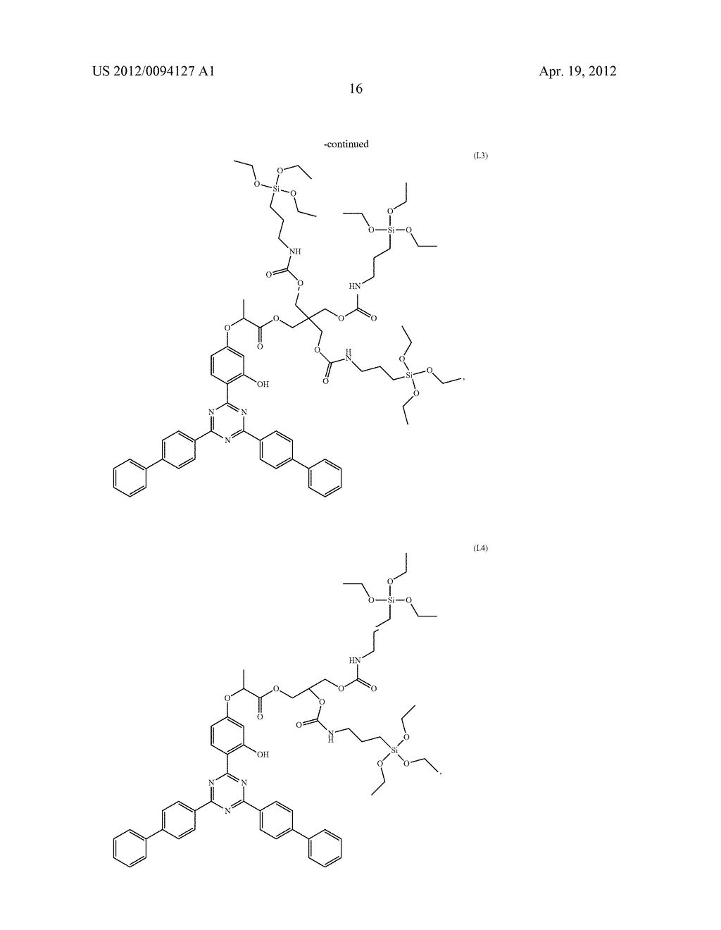 UV ABSORBERS SOLUBLE IN POLAR MEDIA - diagram, schematic, and image 17