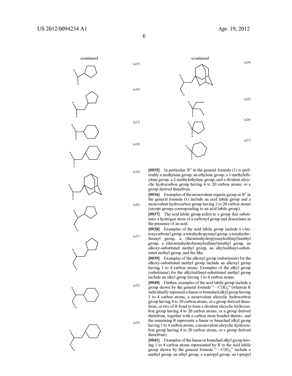 RADIATION-SENSITIVE RESIN COMPOSITION, POLYMER, AND METHOD FOR FORMING     RESIST PATTERN - diagram, schematic, and image 07