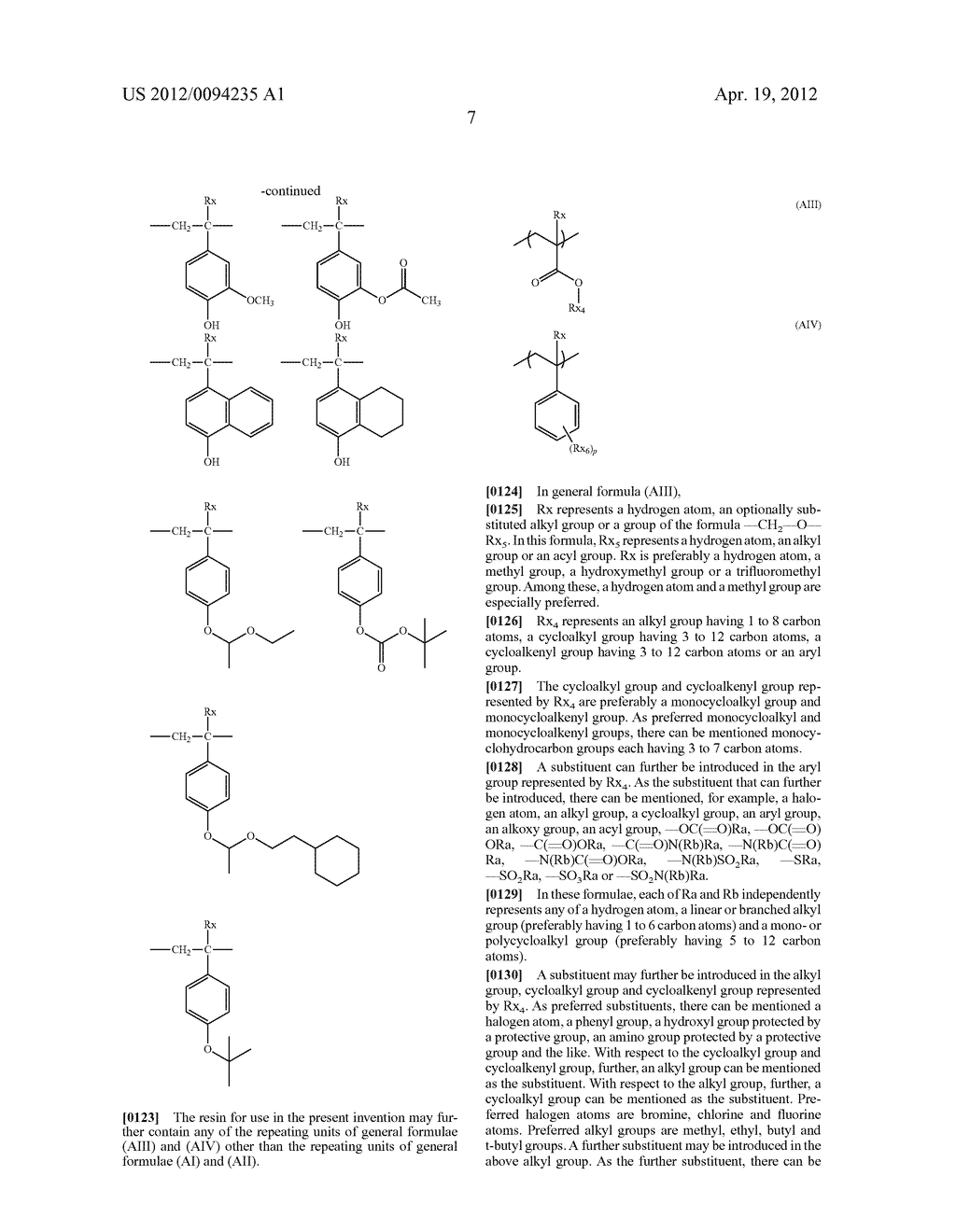 ACTINIC-RAY- OR RADIATION-SENSITIVE RESIN COMPOSITION AND METHOD OF     FORMING PATTERN USING THE COMPOSITION - diagram, schematic, and image 08